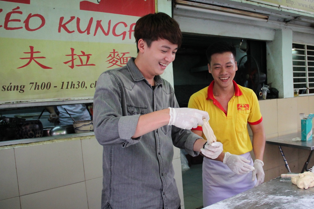 Ngo Kien Huy, Khong Tu Quynh thi tho keo mi hinh anh