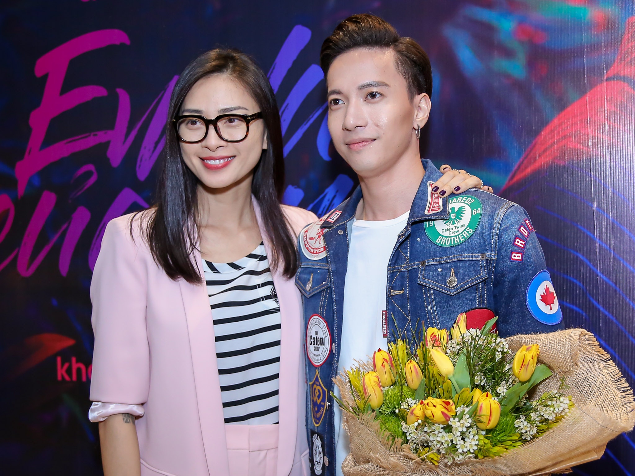 Ngô Thanh Vân chúc mừng học trò ra MV ảnh 2 Ngo Thanh Van chuc mung hoc tro ra MV anh 2