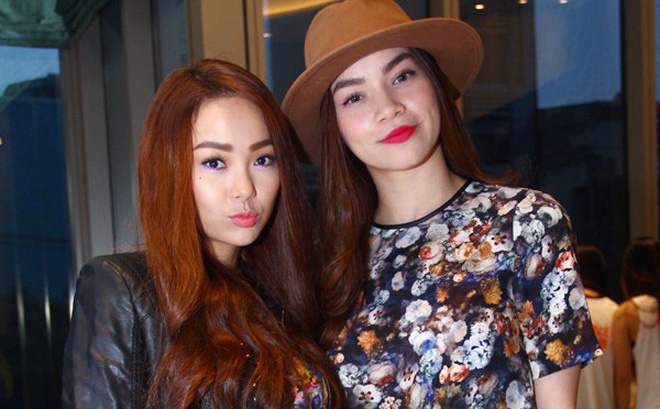 Minh Hang to Ho Ngoc Ha chen ep roi The Face anh 1