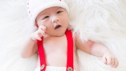 Ba xa Dan Truong chia se loat anh dang yeu, ngo nghinh cua con trai hinh anh