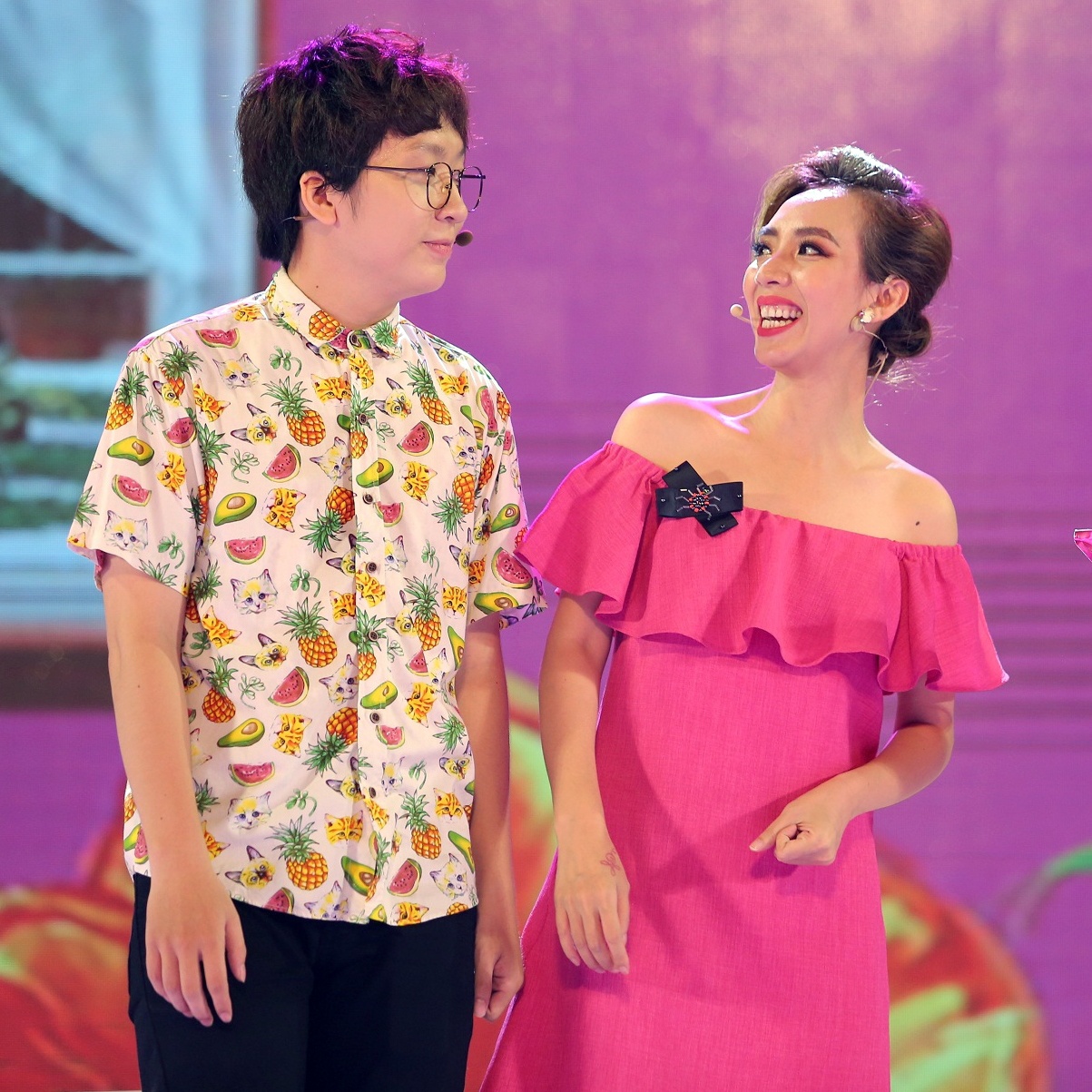 Hoai Linh doi dau Thu Trang anh 5