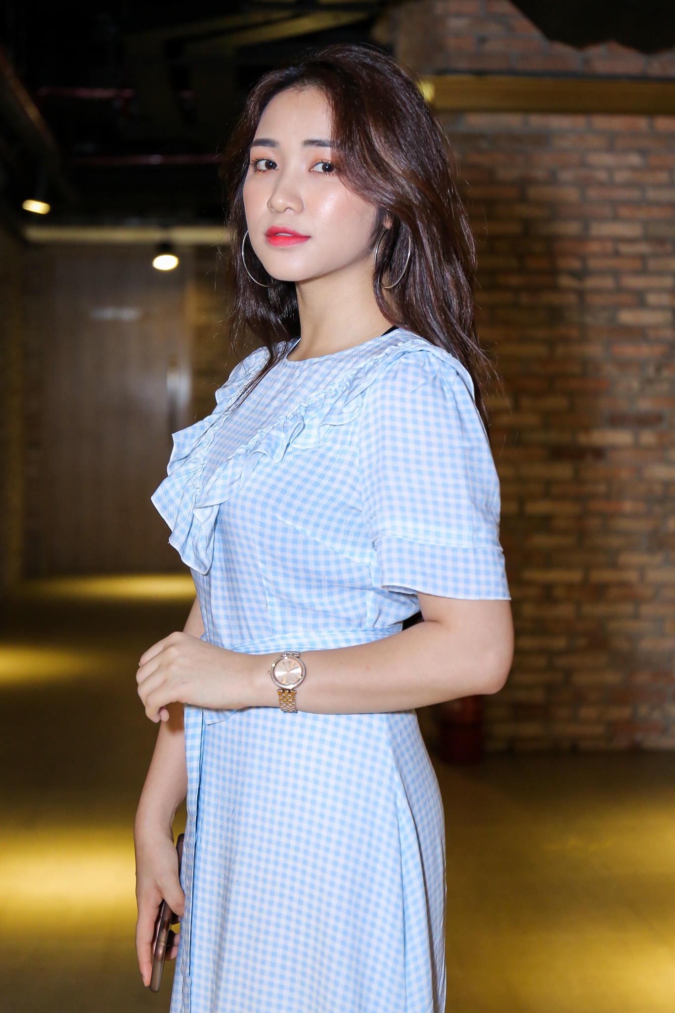 Nha Phuong xinh dep di hop bao anh 9