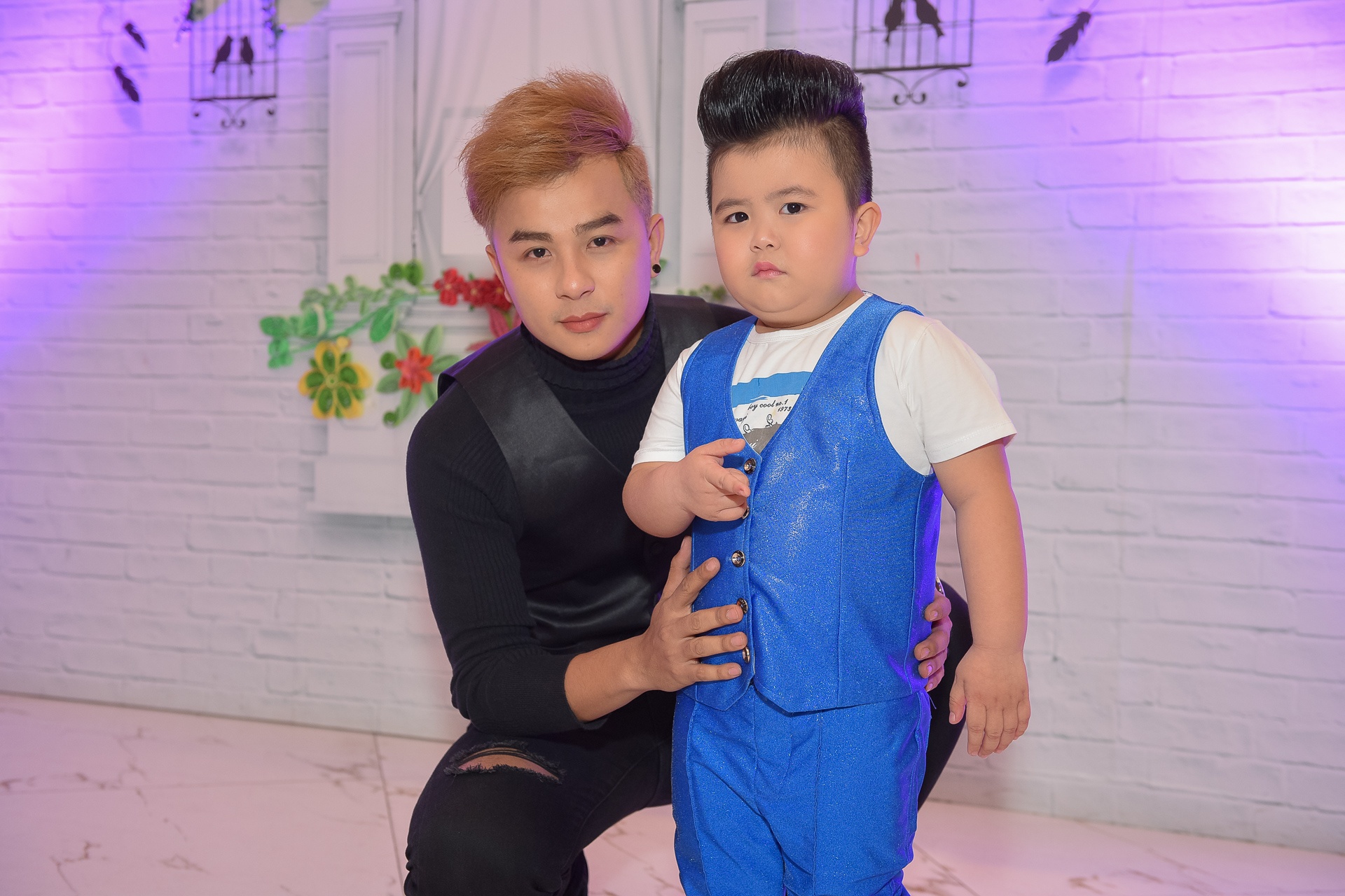 Duong Hieu Nghia mung sinh nhat con trai Tin Tin anh 2