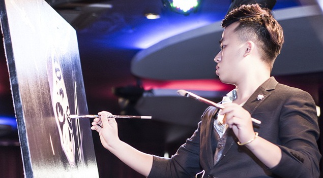 Ky luc gia 9X to chuc live show hoi hoa lam tu thien hinh anh