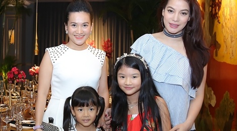 Truong Ngoc Anh dan con gai toi sinh nhat nhoc ty nha Binh Minh hinh anh