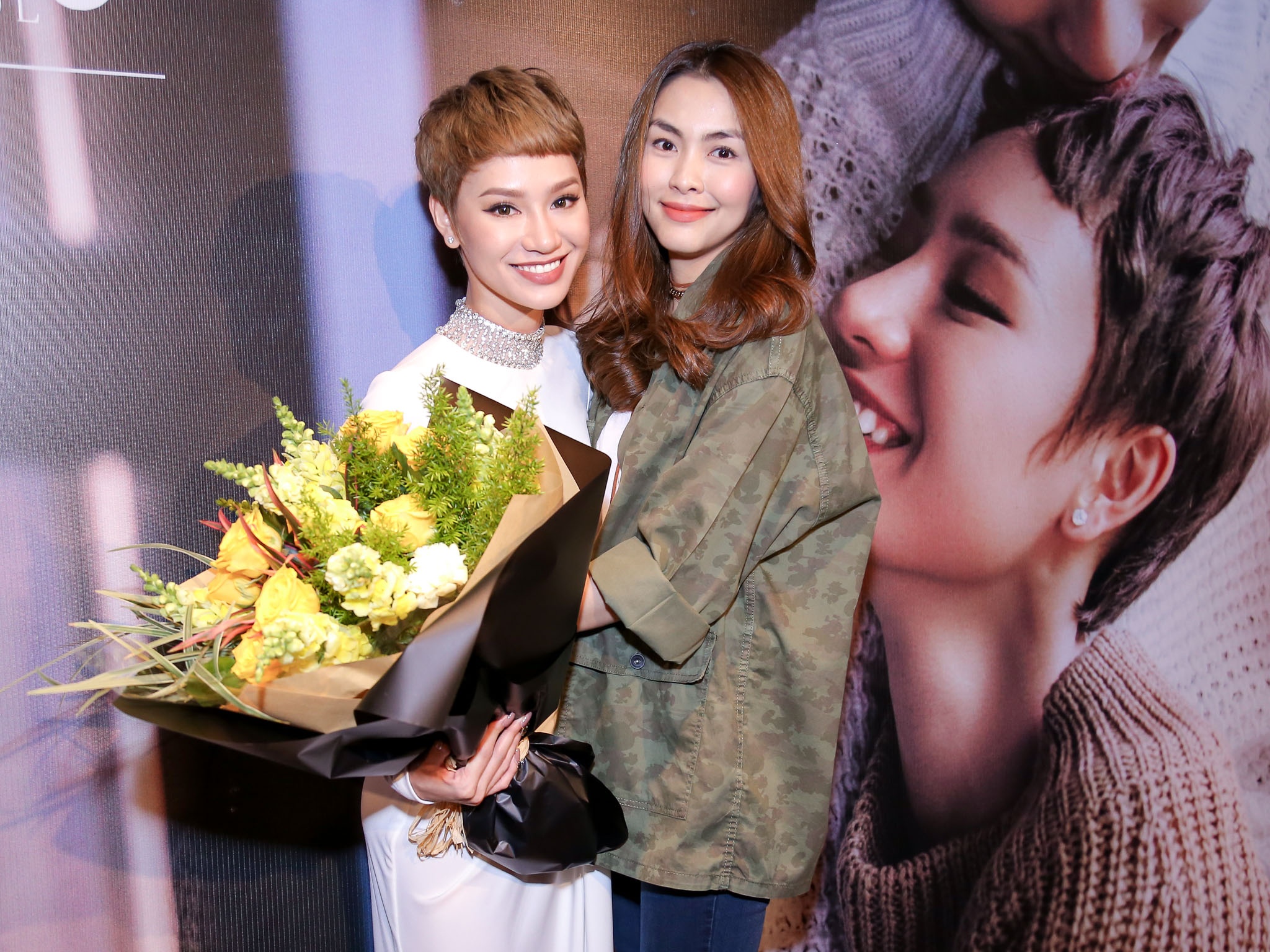 Tăng Thanh Hà tham dự họp báo Trà My Idol ảnh 1 Tang Thanh Ha tham du hop bao Tra My Idol anh 1