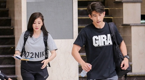 Ngay quay hinh vat va cua vo chong 'Trieu Man' Gia Tinh Van o Sai Gon hinh anh