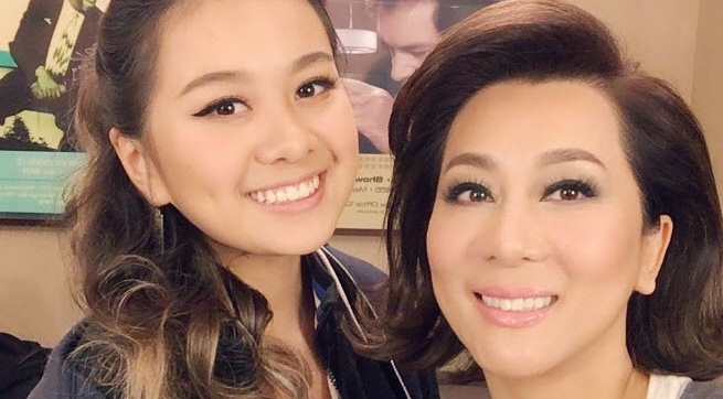 MC Ky Duyen ke chuyen cuoc song cua hai con gai xinh dep, tai nang hinh anh