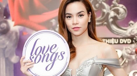 Ha Ho giu nguyen nhung doan hat chenh pho trong DVD 'Love Song' hinh anh