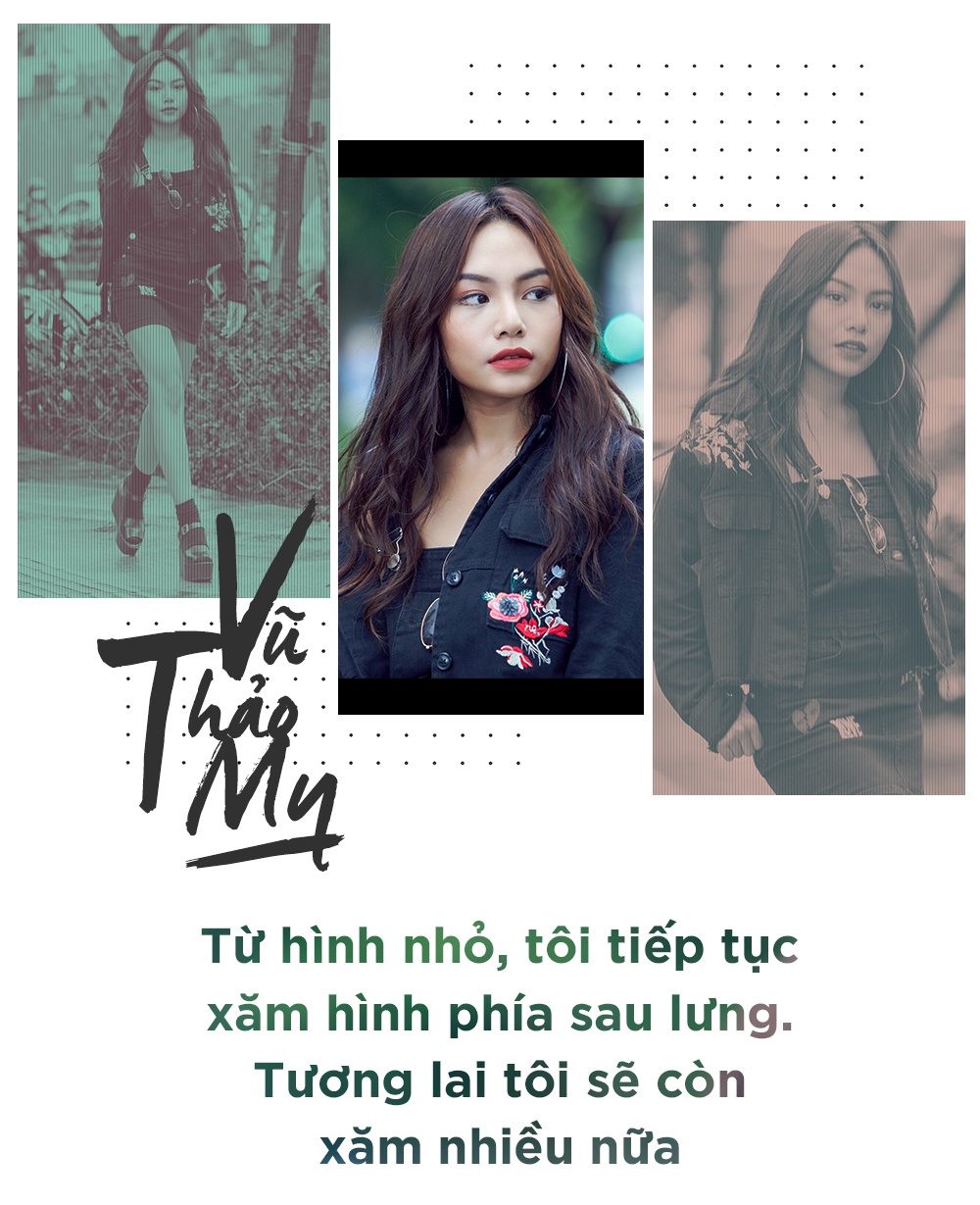 Vu Thao My chia se ve hinh xam tren nguoi anh 8