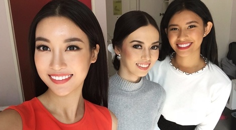 Do My Linh bieu dien 'Trong com - We Are The World' tai Miss World hinh anh