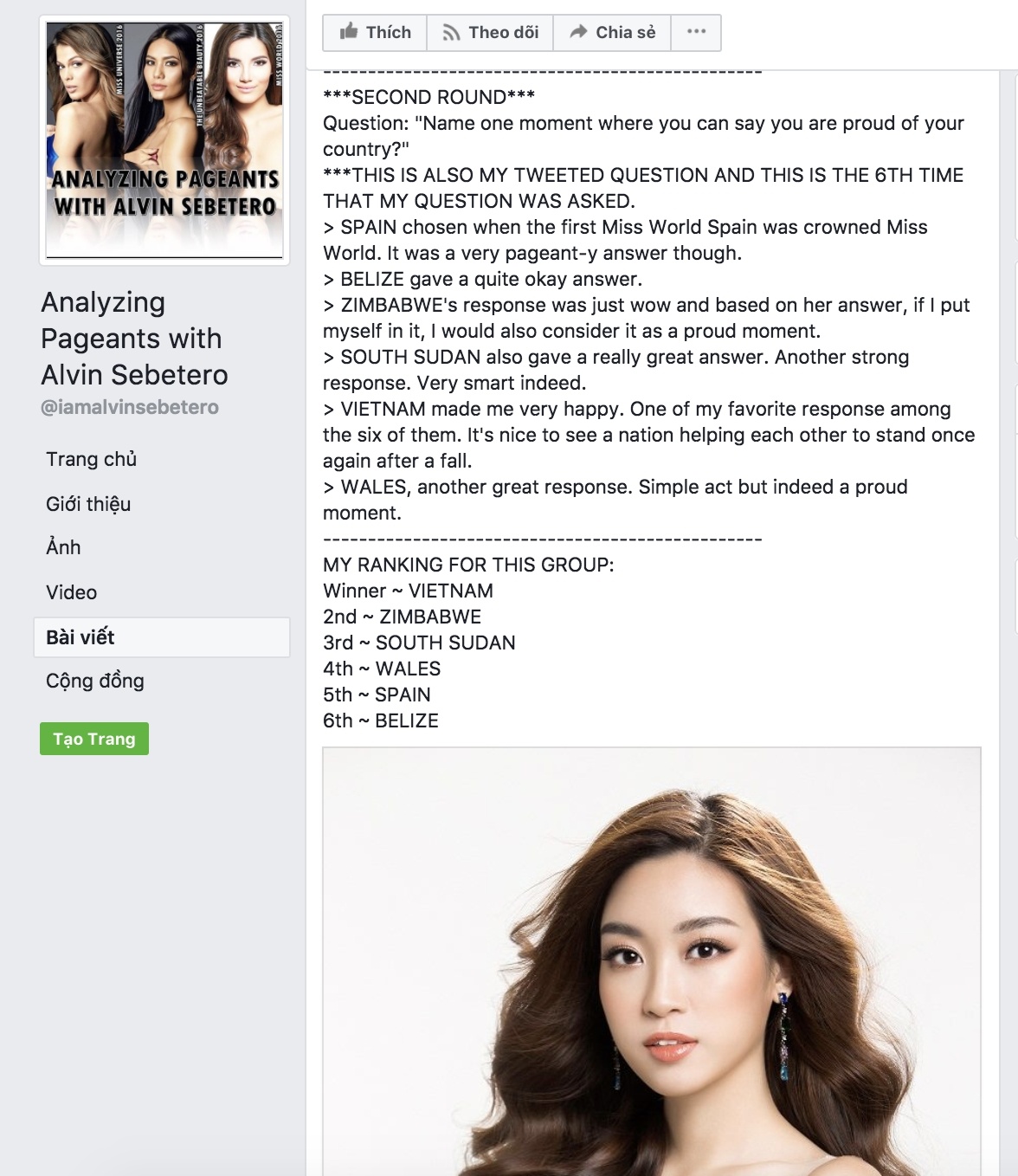 Đỗ Mỹ Linh thuyết trình bằng tiếng Anh ở Miss World ảnh 3 Do My Linh thuyet trinh bang tieng Anh o Miss World anh 3