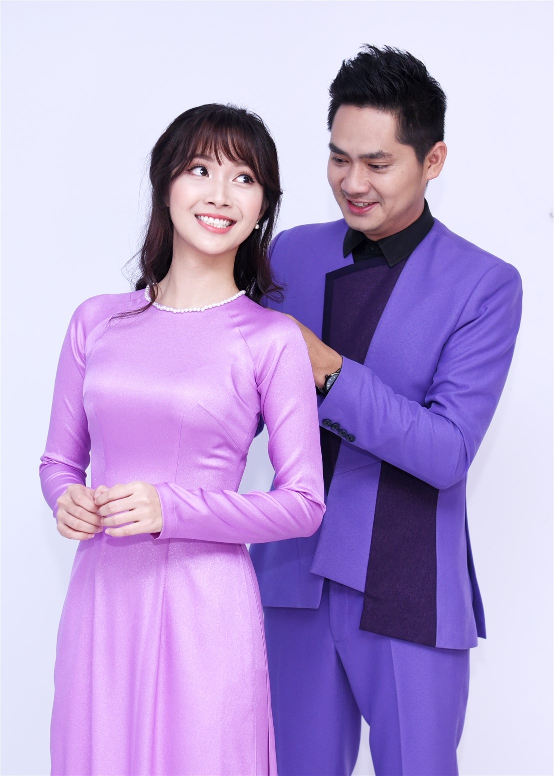 Dũng Nhí - Hà My thi Cặp đôi vàng ảnh 2 Dung Nhi - Ha My thi Cap doi vang anh 2