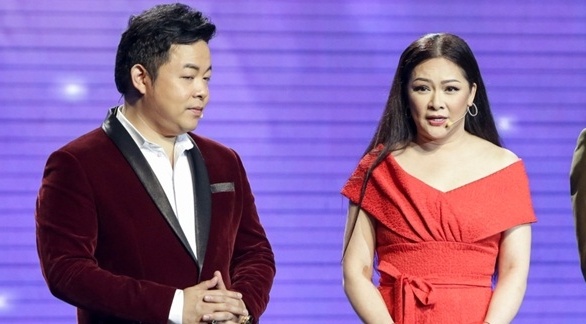 Nhu Quynh lam nung van khong thang noi Quang Le o game show hinh anh