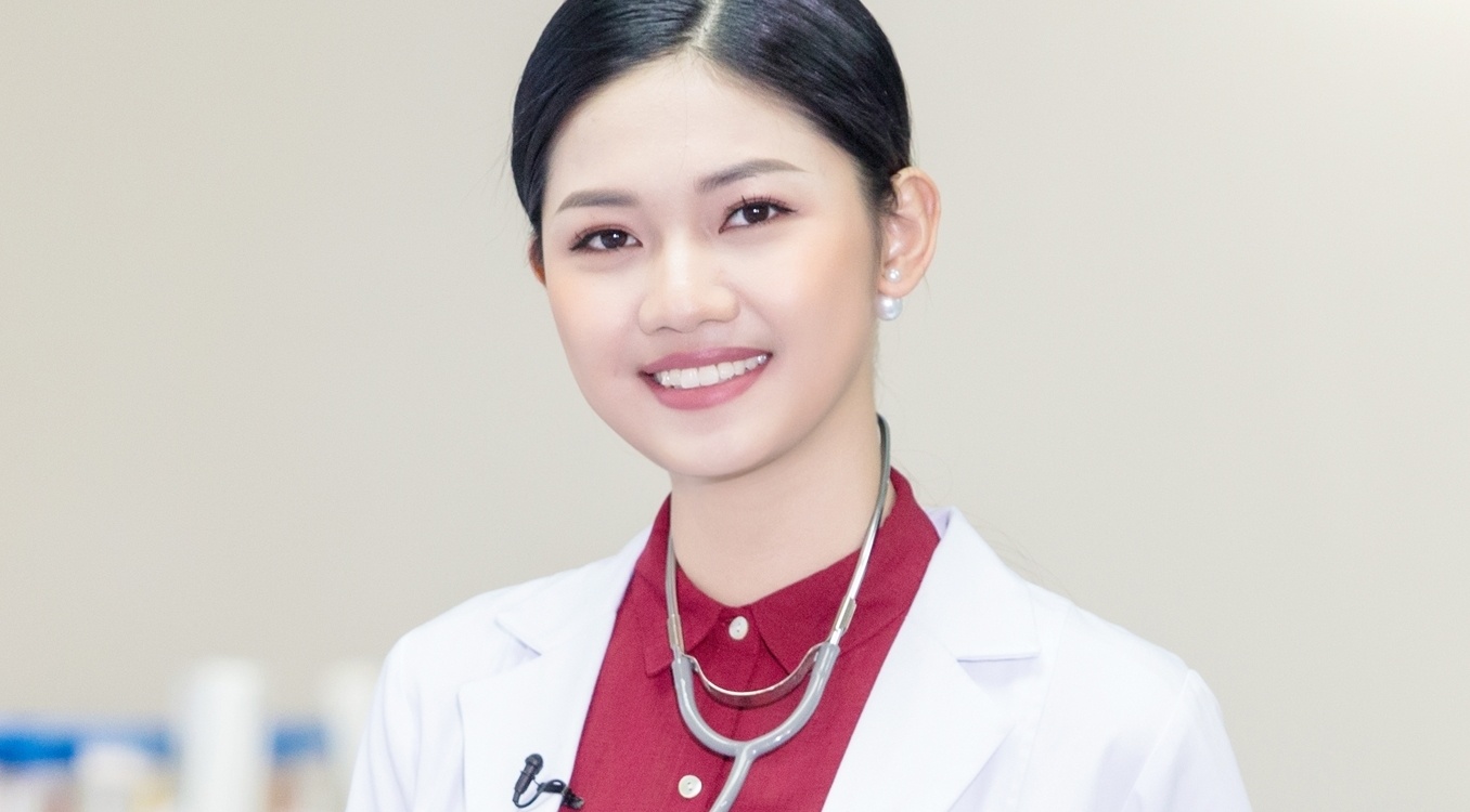 A hau Thanh Tu duoc chon lam MC ban tin cua VTV24 hinh anh