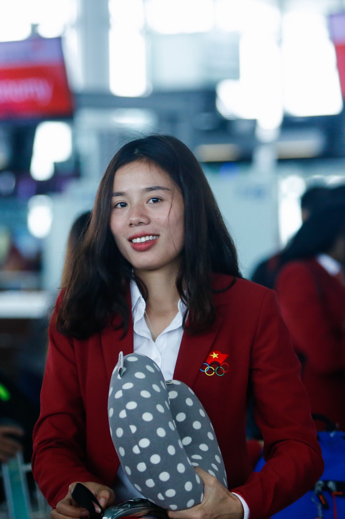 Hoa khôi điền kinh mang mỳ tôm chinh phục SEA Games ảnh 8 Hoa khoi dien kinh mang my tom chinh phuc SEA Games anh 8