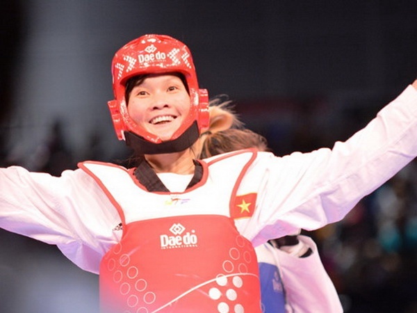Tinh yeu bong chay cua nu vo si taekwondo 3 lan vo dich SEA Games hinh anh