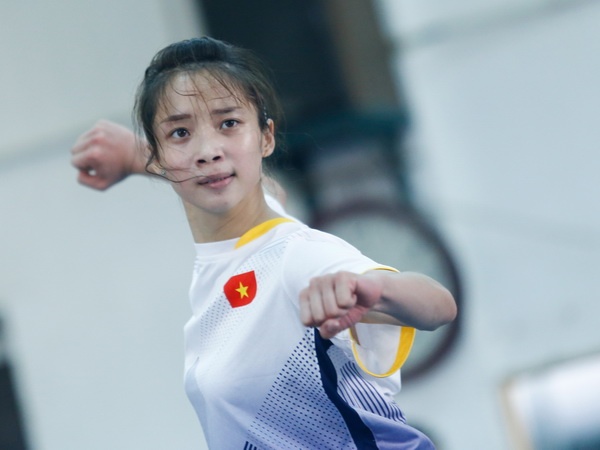Duong Thuy Vi: Gianh 2 HCV SEA Games, chi duoc nghi 1 ngay hinh anh