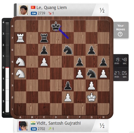Quang Liêm bị loại, chia tay Chess World Cup ảnh 2 Quang Liem bi loai, chia tay Chess World Cup anh 2