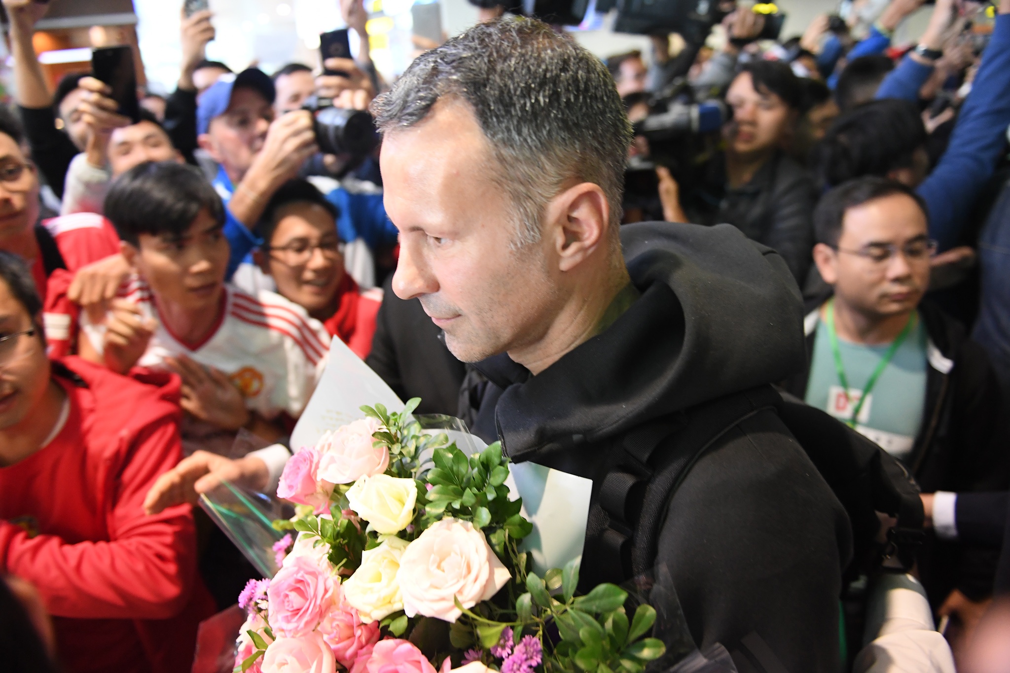 Ryan Giggs,  Paul Scholes toi Viet Nam anh 7