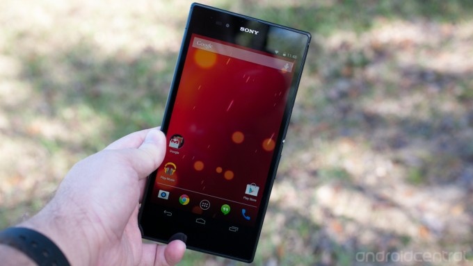 Hinh anh Sony Xperia Z Ultra phien ban chay Android goc hinh anh
