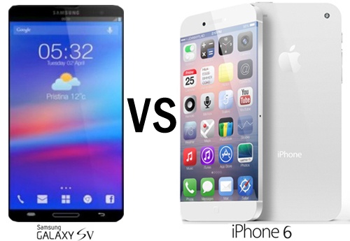 iPhone 6 va Galaxy S5 se khong co man hinh cong hinh anh