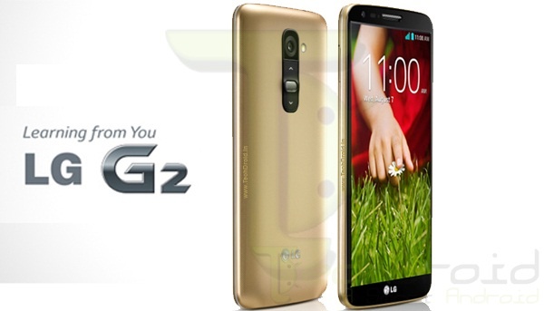 LG sap ra mat G2 phien ban mau vang hinh anh