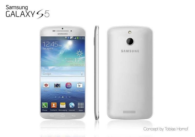 Loat hinh anh Galaxy S5 ro ri voi thiet ke khong moi hinh anh