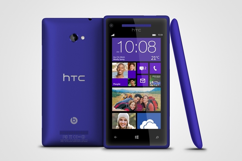 HTC 8X vua ha gia o VN sap co Windows Phone Blue hinh anh