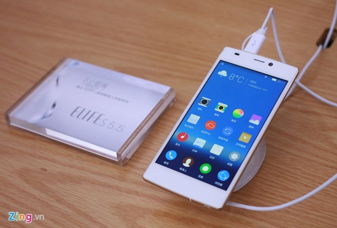 Smartphone mong nhat the gioi Elife S5.5 len ke ngay 18/3 hinh anh