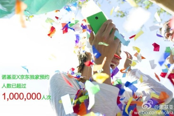 Nokia X lap ky luc 1 trieu don dat hang tai Trung Quoc hinh anh