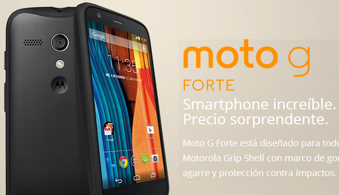 Motorola ra mat Moto G Forte voi vo nhieu mau hinh anh