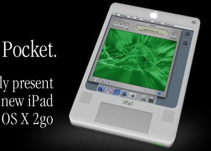 Xuat hien hinh anh ve ban concept cua iPad nam 2004 hinh anh