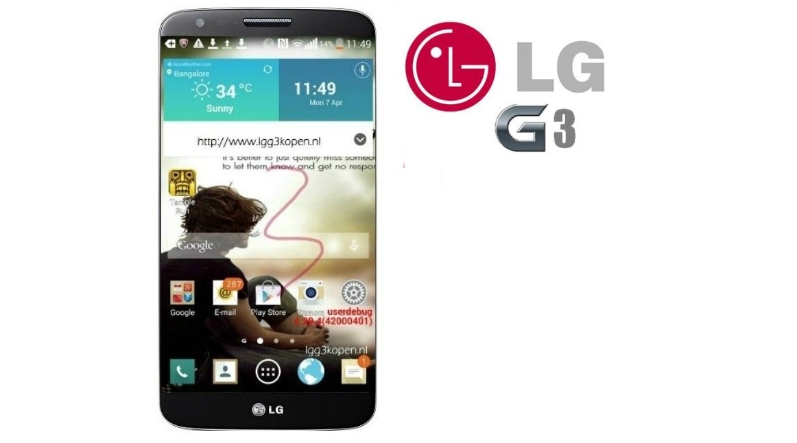 LG G3 lo anh thiet ke mat sau bang kim loai hinh anh
