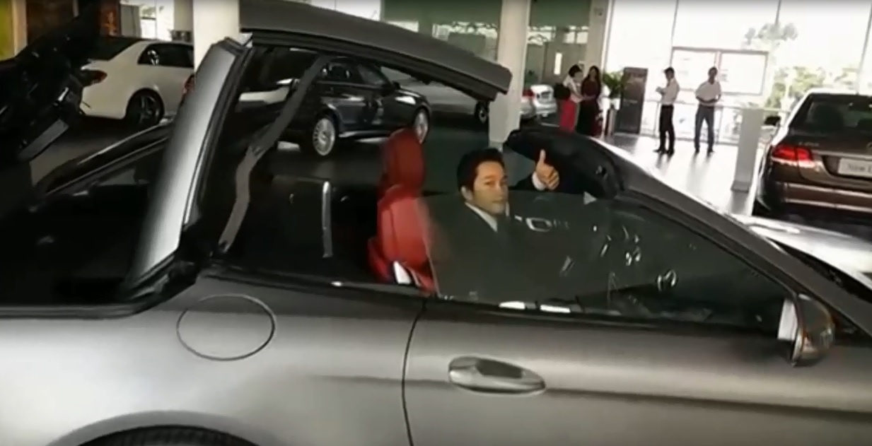 Mo mui Mercedes SL 350 hinh anh