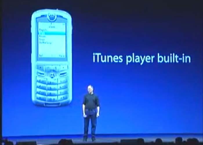 iTunes phone tung duoc gioi thieu truoc khi iPhone ra mat hinh anh