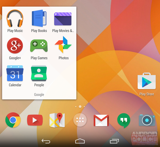 Google he lo ve viec ra mat Android 5.0 hinh anh