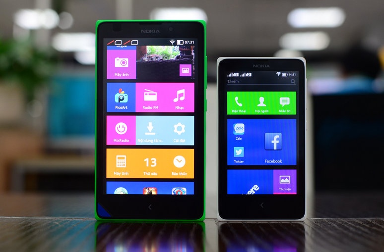 2 smartphone Android gia re cua Nokia so dang hinh anh