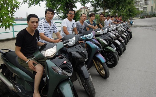 Honda SH - bieu tuong dang cap tai Viet Nam hinh anh