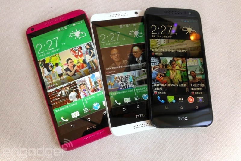 HTC bat ngo tung Desire 816 ban mau hong tai Hong Kong hinh anh