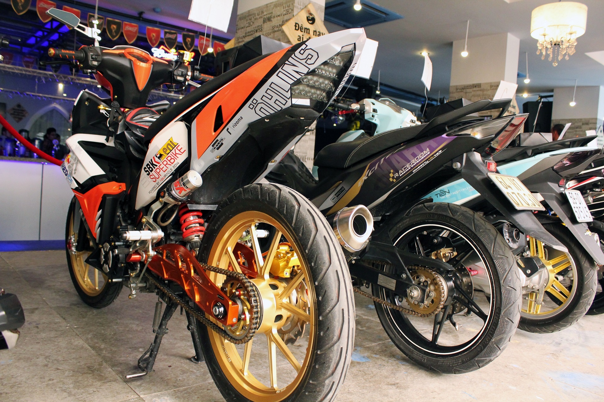 Exciter do kieu 'cop' cua dan choi Sai thanh hinh anh