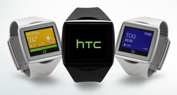 Smartwatch dau tien cua HTC lo dien voi thiet ke vuong hinh anh