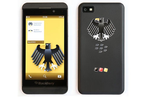 Chinh phu Duc muon dat hang 20.000 chiec BlackBerry 10 hinh anh