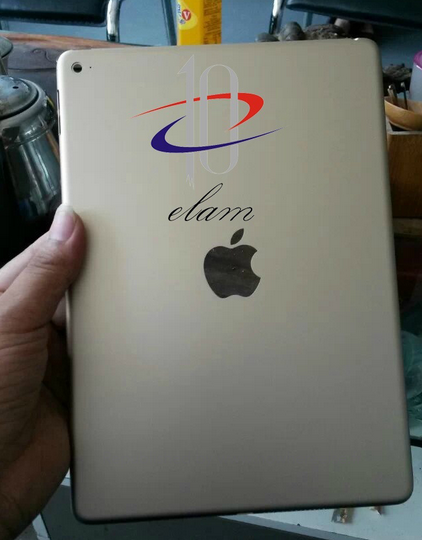 Lo anh thuc te mat sau cua iPad Air 2 hinh anh