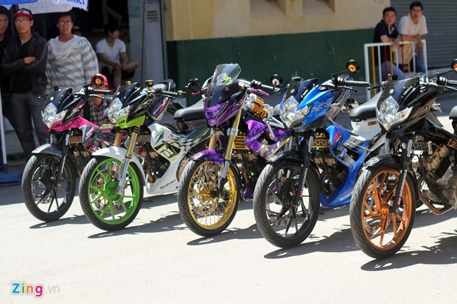 Dan choi Raider Sai Gon hoi ngo, thi xe do dep nhat hinh anh