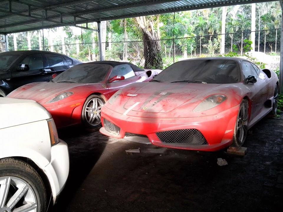 Dan sieu xe Ferrari phu bui o Viet Nam hinh anh