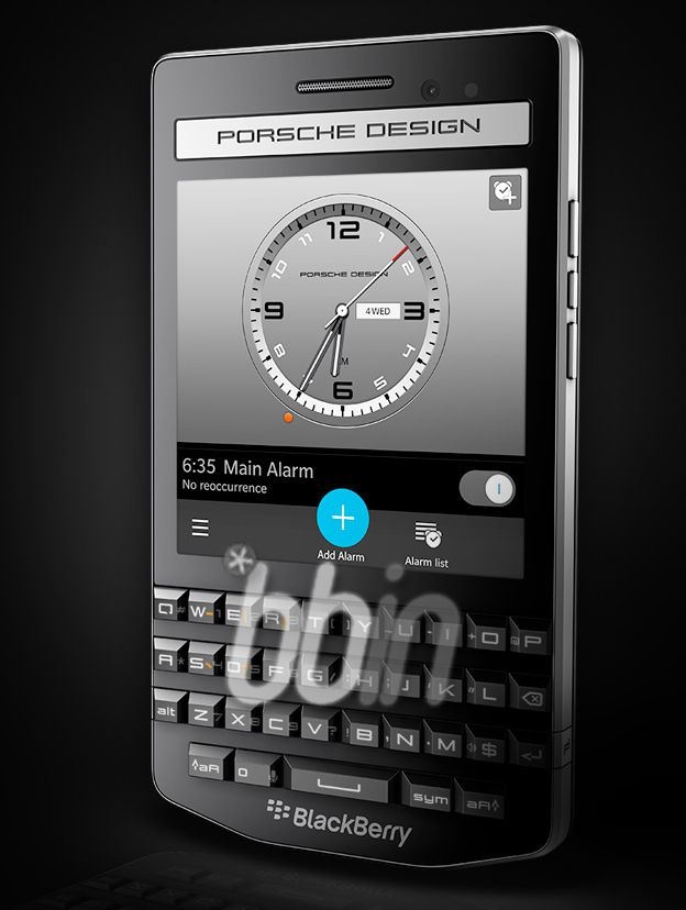BlackBerry Porsche Design P’9983 lo thong so va anh bao chi hinh anh