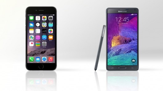 Samsung che gieu iPhone 6 Plus bat chuoc Galaxy Note 4 hinh anh