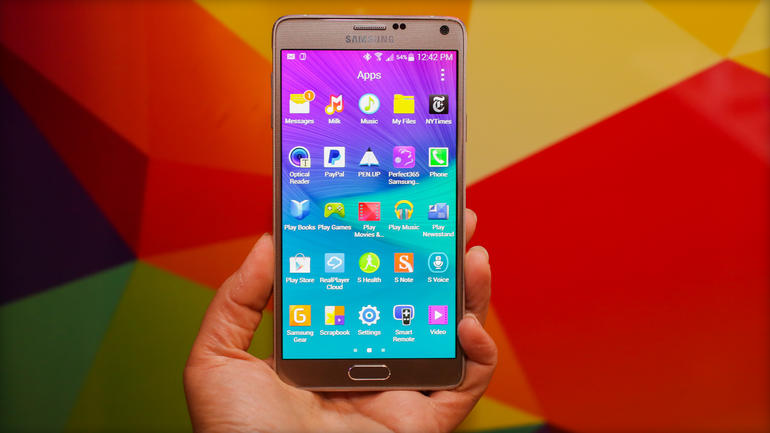 Galaxy Note 4 chay hang dat truoc tai Han Quoc hinh anh