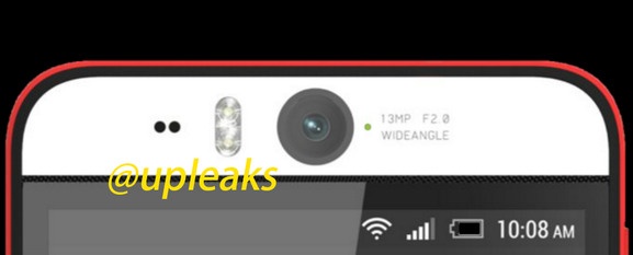 Lo hinh anh HTC Desire Eye voi camera truoc 13 MP, flash kep hinh anh